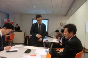 Rising Startups 代表 奥西正人 氏 によるワークショップを開催