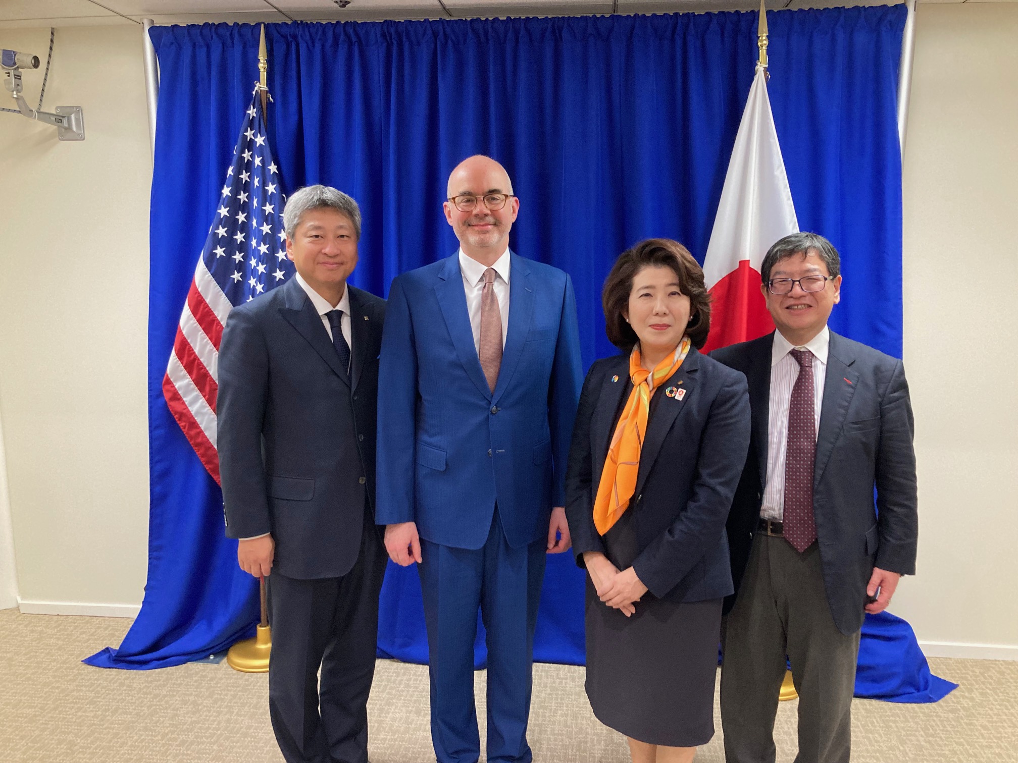 在日米国大使館　レイモンド・F・グリーン 首席公使らとの意見交換を実施