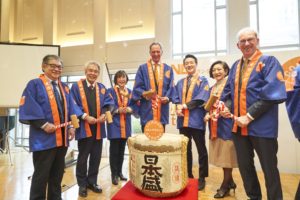 大阪･関西万博「オランダパビリオン」起工式・地鎮祭  ～フォーリー 淳子 常任幹事が出席～